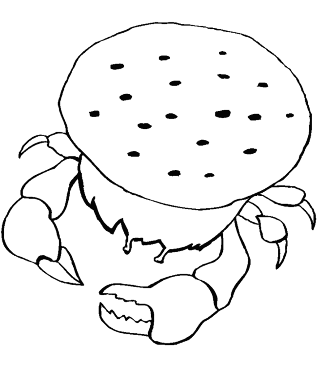 Coloring page: Crab (Animals) #4655 - Free Printable Coloring Pages