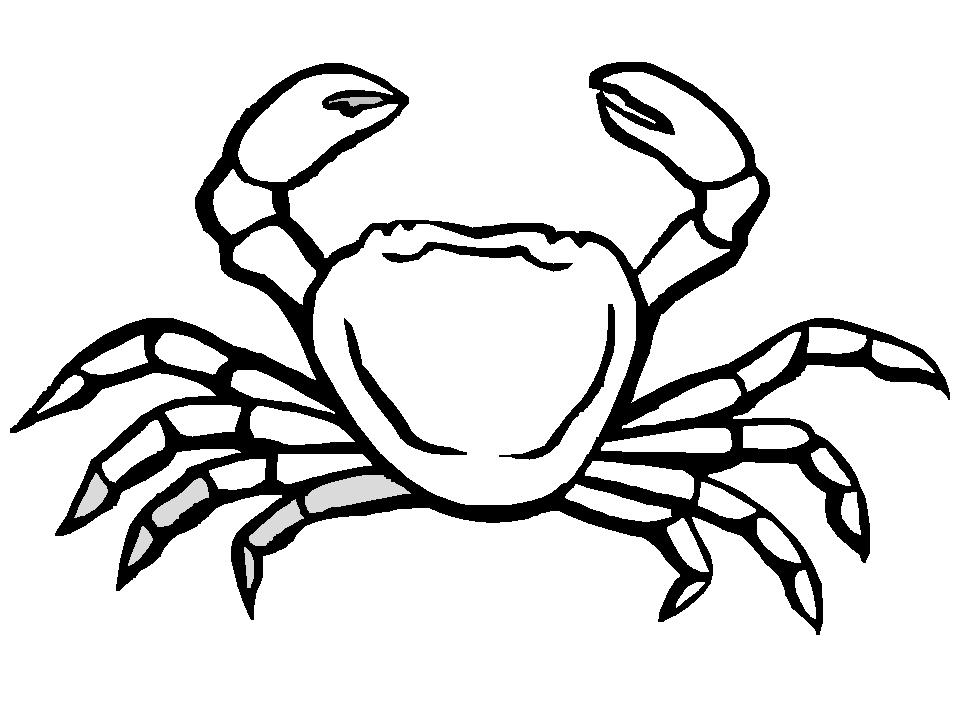 Coloring page: Crab (Animals) #4747 - Printable coloring pages