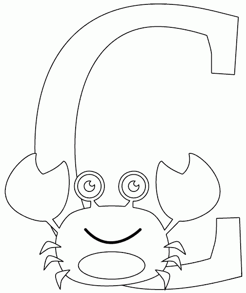 Coloring page: Crab (Animals) #4764 - Printable coloring pages