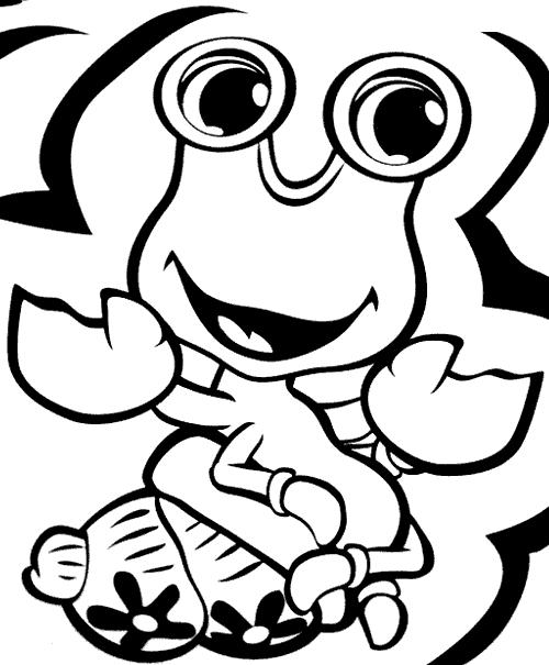 Coloring page: Crab (Animals) #4766 - Free Printable Coloring Pages