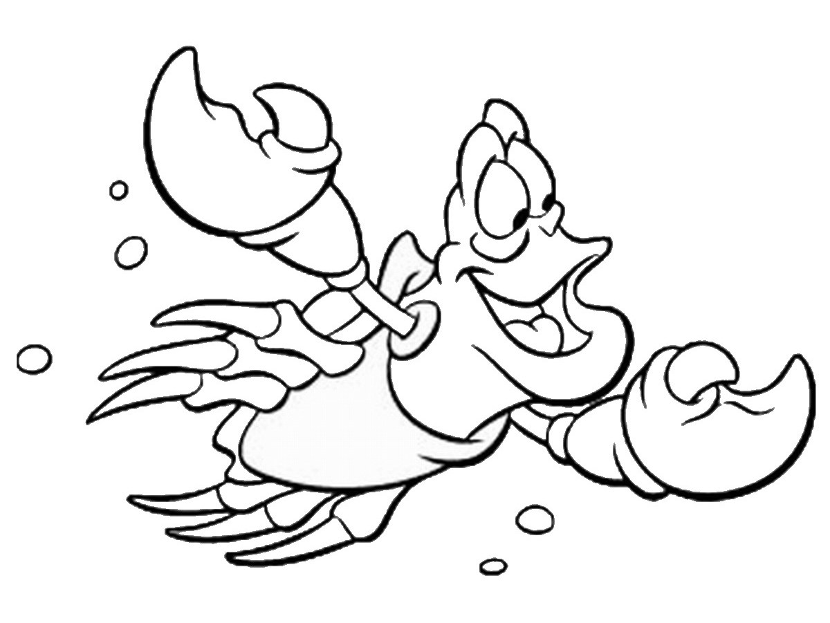 Coloring page: Crab (Animals) #4775 - Printable coloring pages