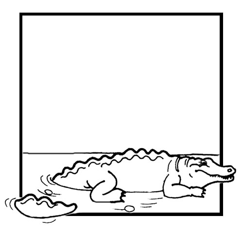Coloring page: Crocodile (Animals) #4818 - Printable coloring pages
