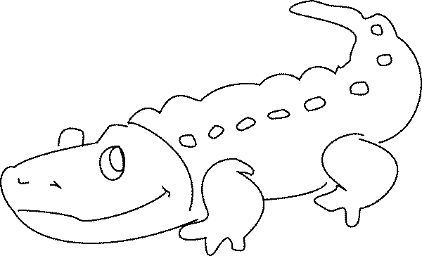Coloring page: Crocodile (Animals) #4869 - Printable coloring pages