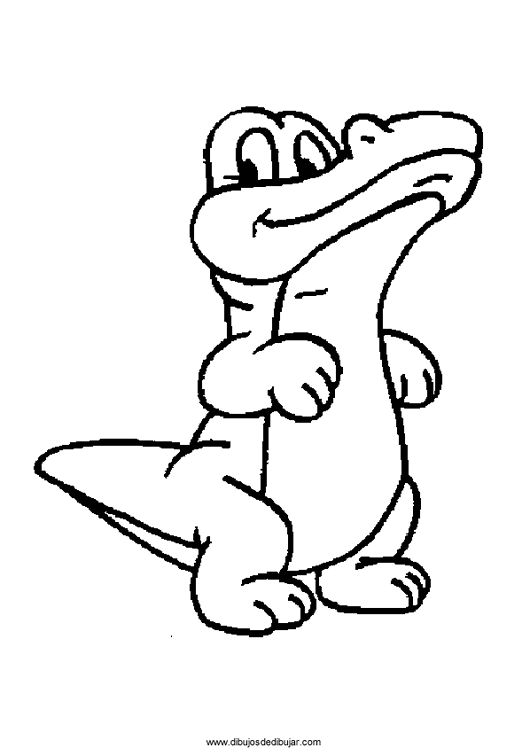 Coloring page: Crocodile (Animals) #4969 - Printable coloring pages