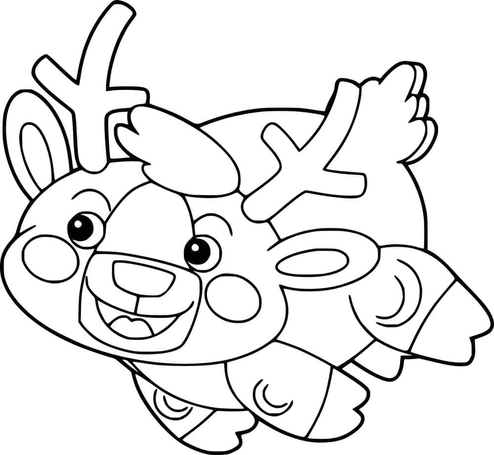 Free printable Deer coloring page #191083 from Animals collection