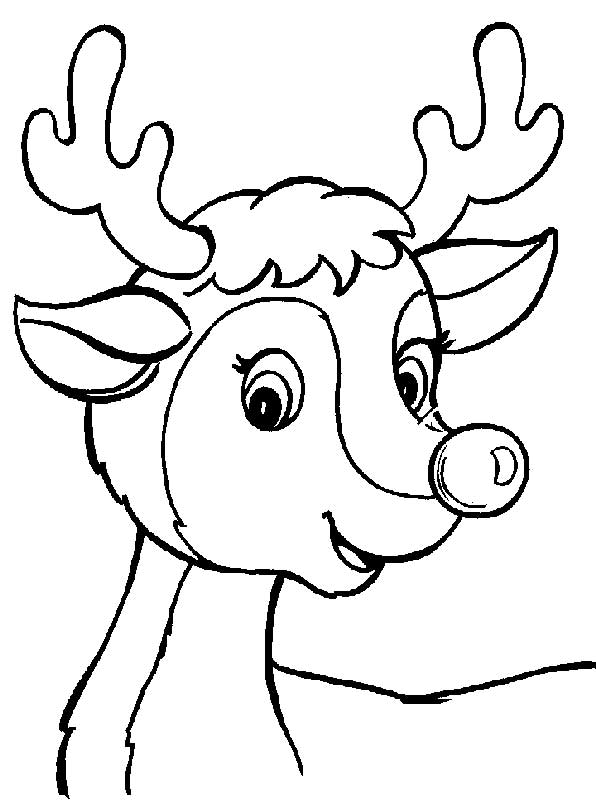 Coloring page: Deer (Animals) #2696 - Free Printable Coloring Pages