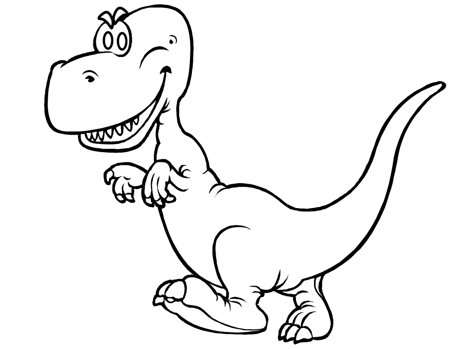 Coloring page: Dinosaur (Animals) #5506 - Free Printable Coloring Pages