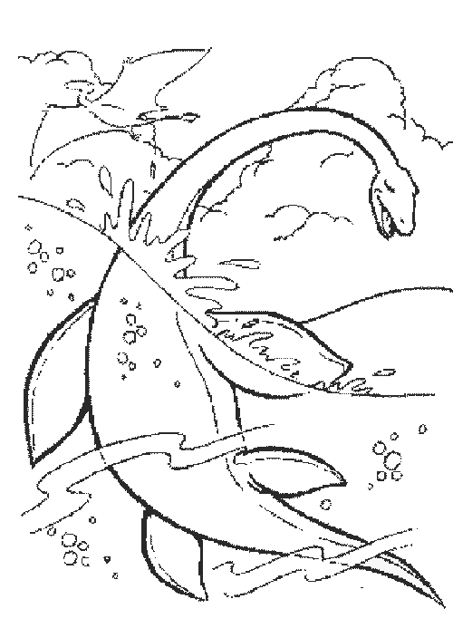 Coloring page: Dinosaur (Animals) #5509 - Free Printable Coloring Pages