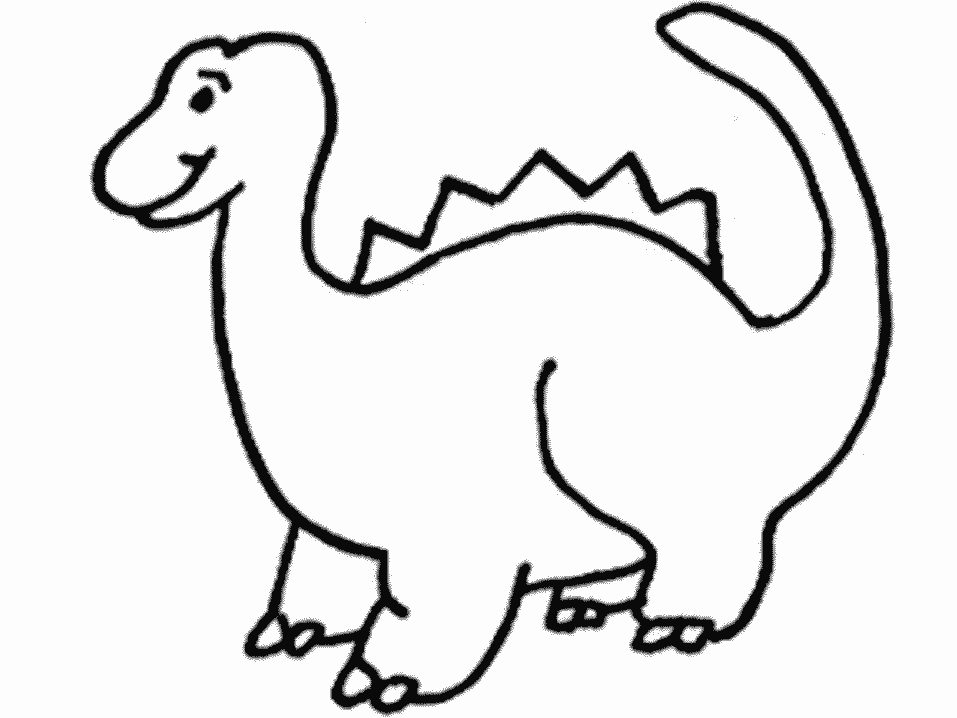 Coloring page: Dinosaur (Animals) #5512 - Printable coloring pages