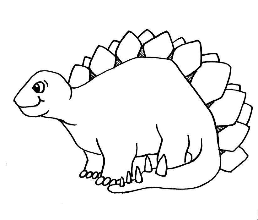Coloring page: Dinosaur (Animals) #5520 - Free Printable Coloring Pages