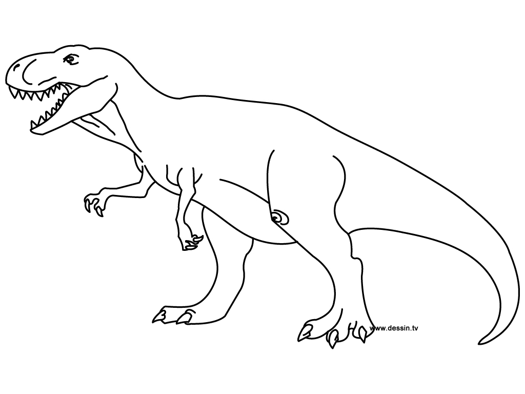 Coloring pages Dinosaur (Animals) – Printable Coloring Pages
