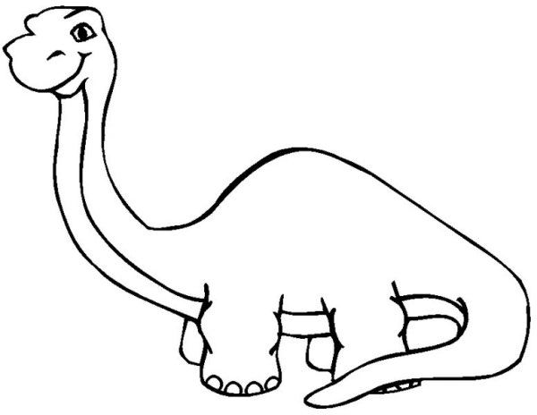 Coloring page: Dinosaur (Animals) #5546 - Printable coloring pages