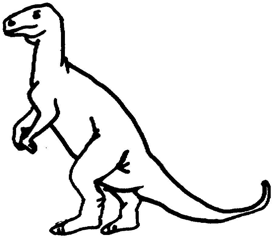 Coloring page: Dinosaur (Animals) #5559 - Printable coloring pages