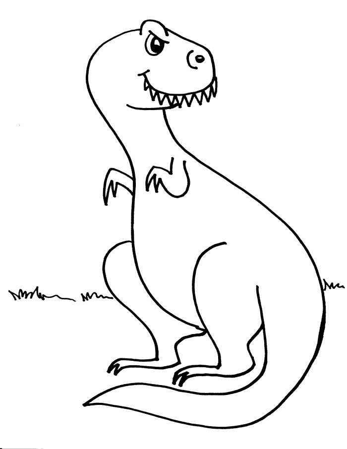 Coloring page: Dinosaur (Animals) #5560 - Free Printable Coloring Pages