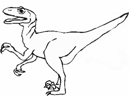 Coloring page: Dinosaur (Animals) #5571 - Free Printable Coloring Pages