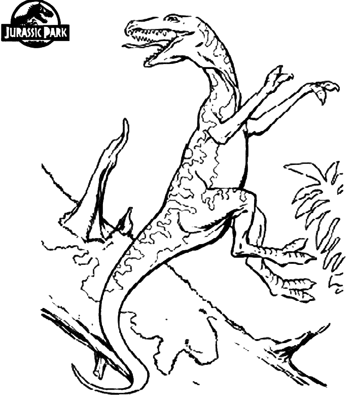 Coloring page: Dinosaur (Animals) #5585 - Printable coloring pages