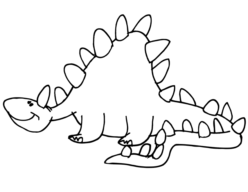 Coloring page: Dinosaur (Animals) #5596 - Free Printable Coloring Pages