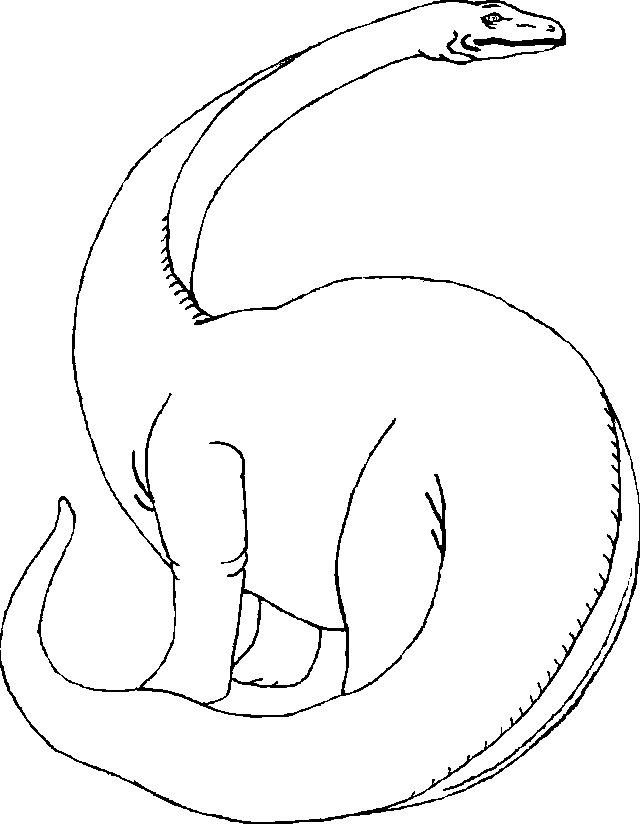 Coloring page: Dinosaur (Animals) #5616 - Free Printable Coloring Pages