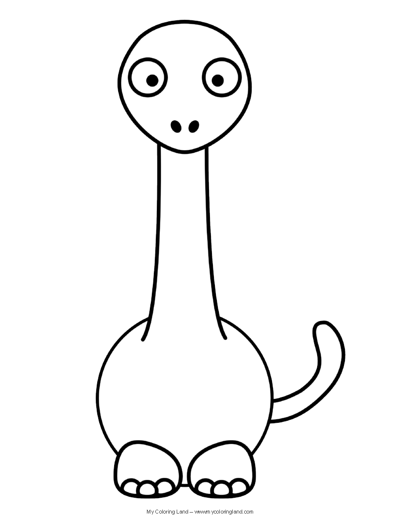 Coloring page: Dinosaur (Animals) #5621 - Free Printable Coloring Pages