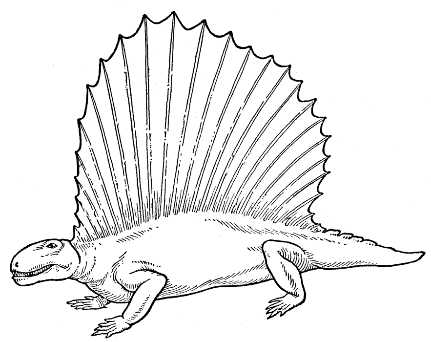 Coloring page: Dinosaur (Animals) #5626 - Free Printable Coloring Pages