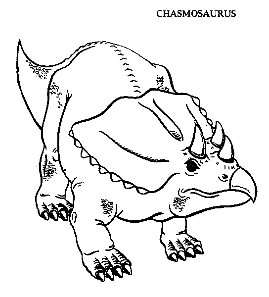 Coloring page: Dinosaur (Animals) #5641 - Printable coloring pages