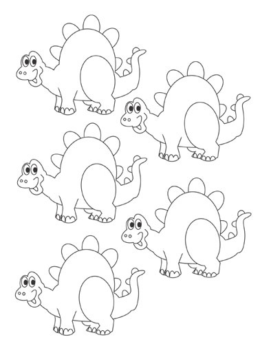 Coloring page: Dinosaur (Animals) #5658 - Printable coloring pages