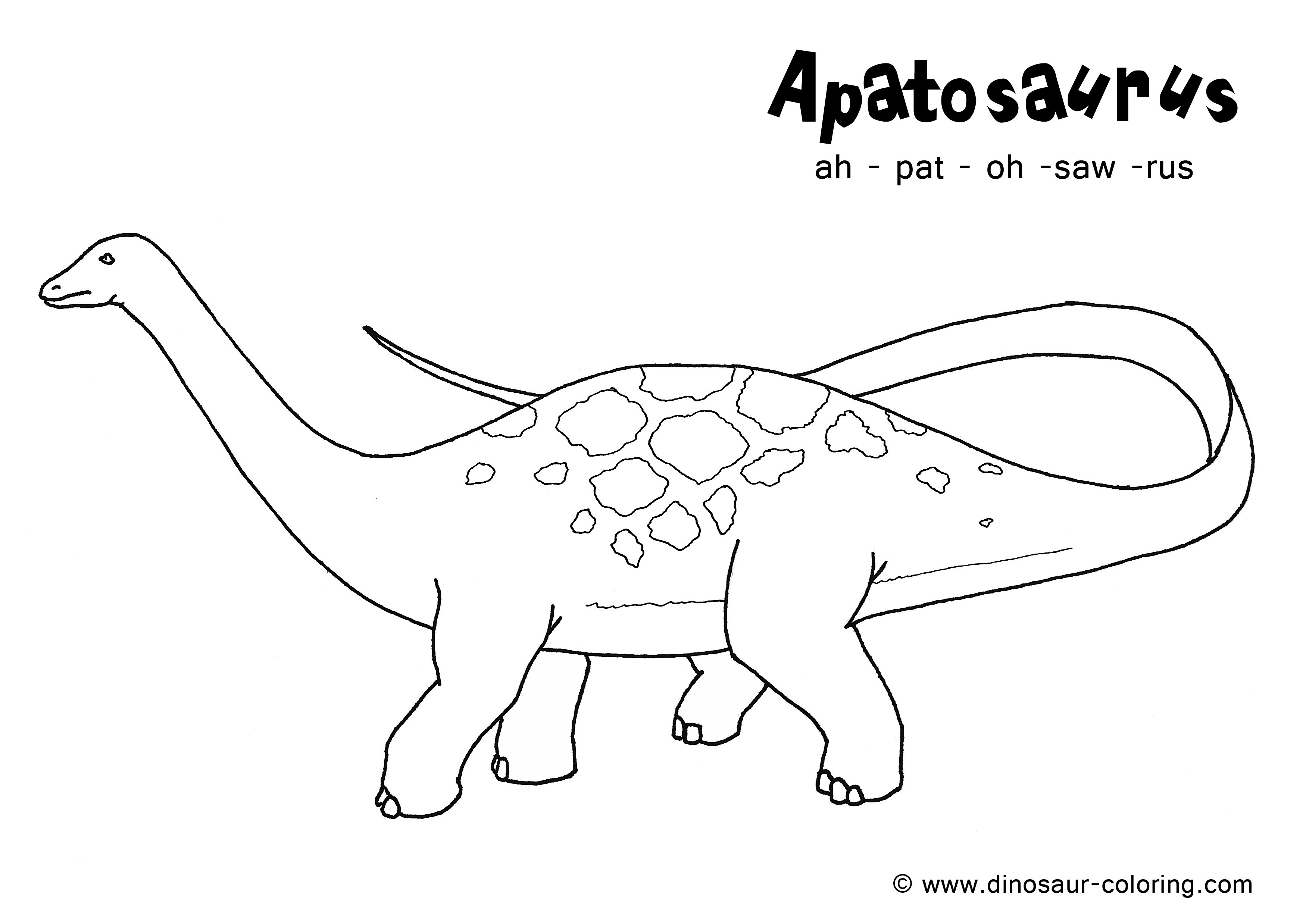 Coloring page: Dinosaur (Animals) #5664 - Free Printable Coloring Pages