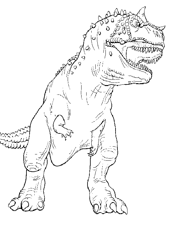 Coloring page: Dinosaur (Animals) #5670 - Free Printable Coloring Pages