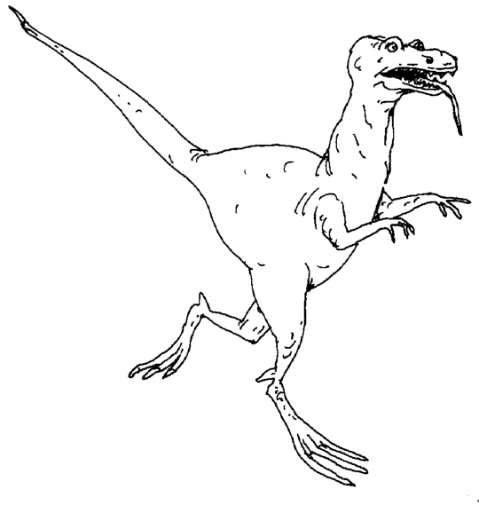 Coloring page: Dinosaur (Animals) #5673 - Free Printable Coloring Pages