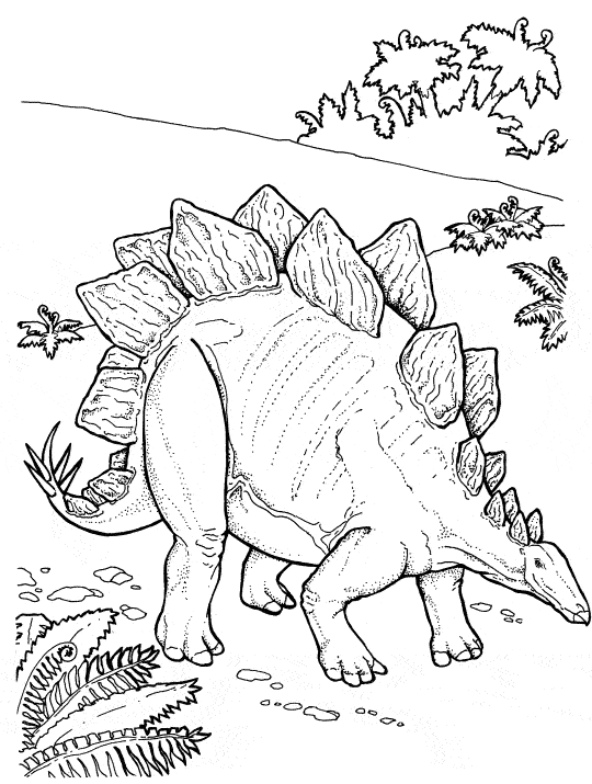 Coloring page: Dinosaur (Animals) #5683 - Free Printable Coloring Pages