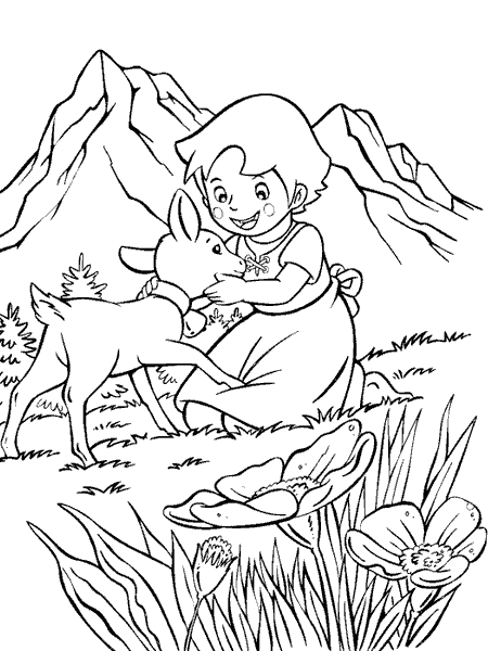 Coloring page: Doe (Animals) #1121 - Free Printable Coloring Pages