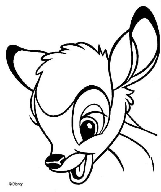 Coloring page: Doe (Animals) #1135 - Free Printable Coloring Pages