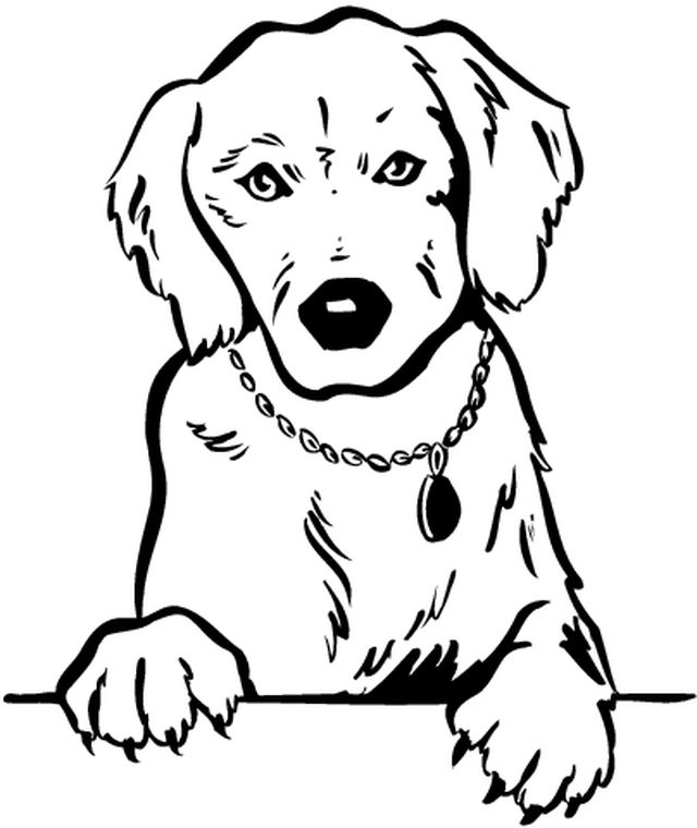 Coloring page: Dog (Animals) #18 - Free Printable Coloring Pages