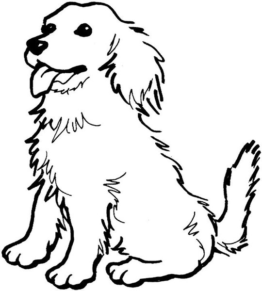 Coloring page: Dog (Animals) #3091 - Free Printable Coloring Pages