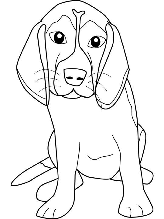 Coloring page: Dog (Animals) #3105 - Free Printable Coloring Pages