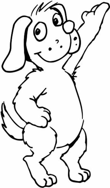 Coloring page: Dog (Animals) #3125 - Free Printable Coloring Pages