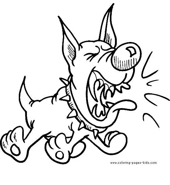 Coloring page: Dog (Animals) #3148 - Free Printable Coloring Pages