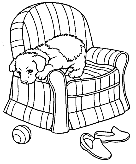 Coloring page: Dog (Animals) #3162 - Free Printable Coloring Pages