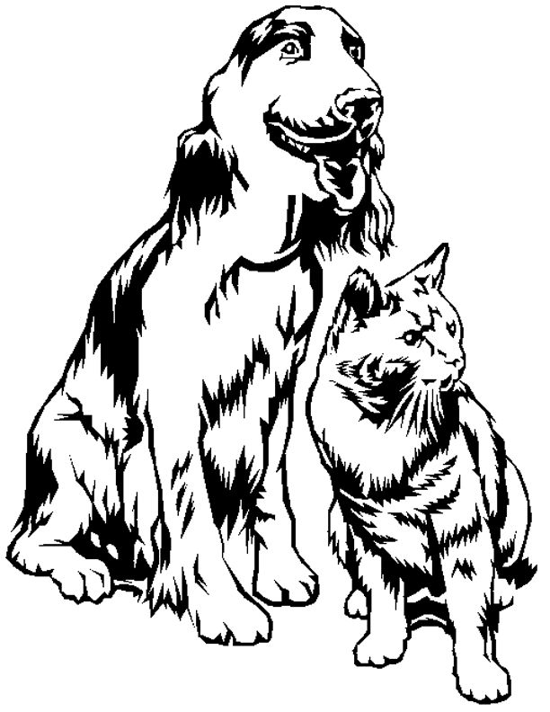 Coloring page: Dog (Animals) #3165 - Free Printable Coloring Pages