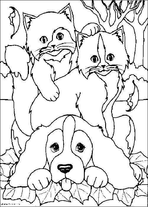 Coloring page: Dog (Animals) #3172 - Free Printable Coloring Pages