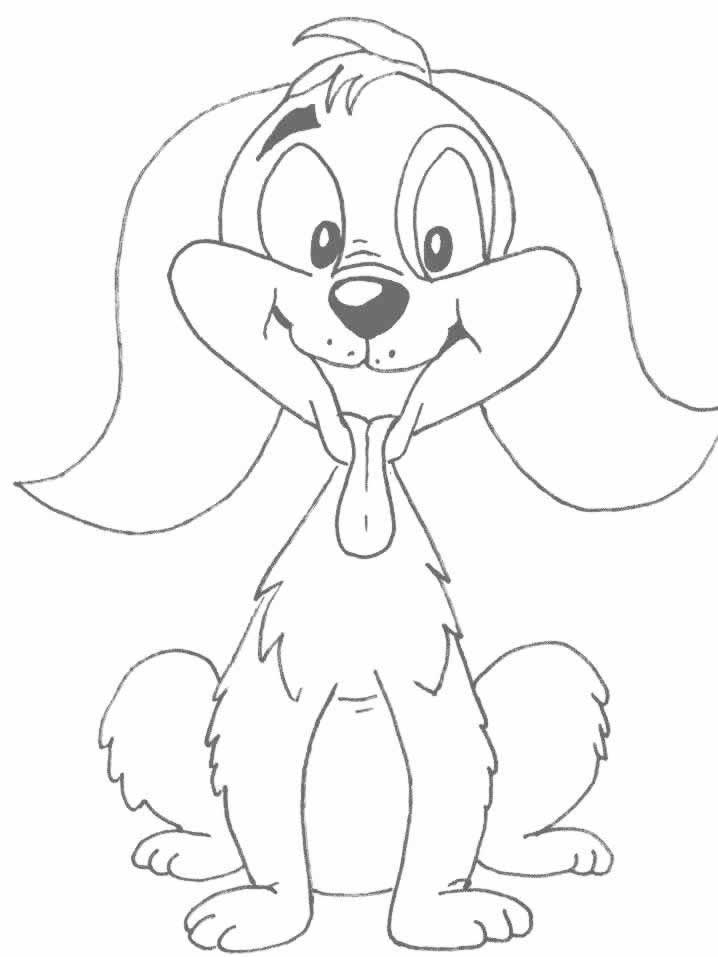 Coloring page: Dog (Animals) #3210 - Free Printable Coloring Pages