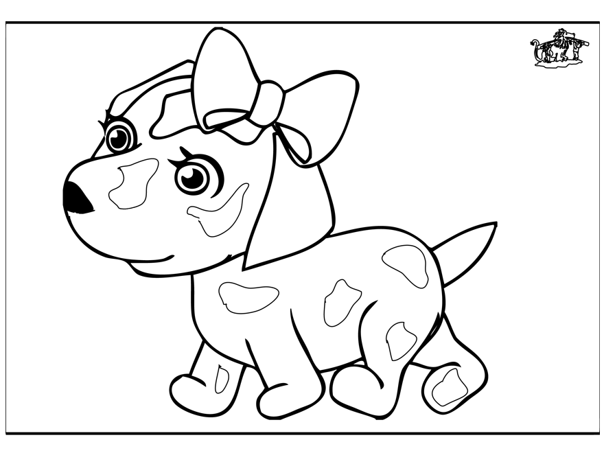 drawing dog 3217 animals printable coloring pages