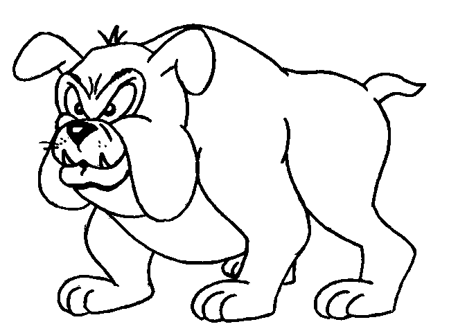 Coloring page: Dog (Animals) #35 - Free Printable Coloring Pages
