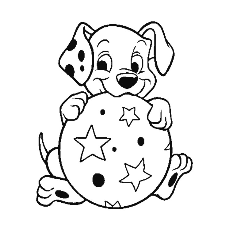Coloring page: Dog (Animals) #38 - Free Printable Coloring Pages