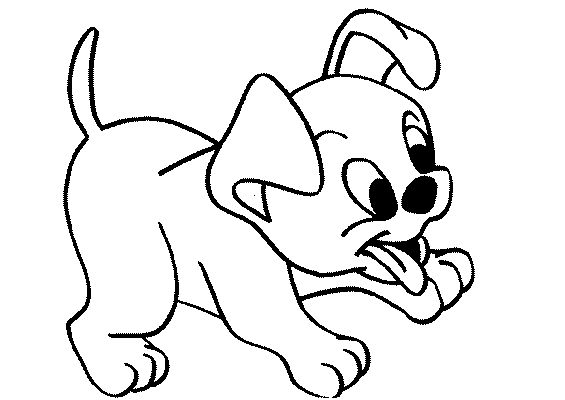 Coloring page: Dog (Animals) #46 - Free Printable Coloring Pages