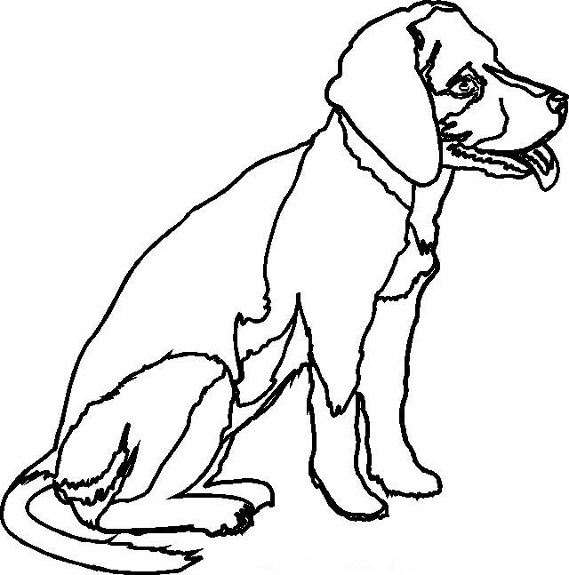 Coloring page: Dog (Animals) #59 - Free Printable Coloring Pages