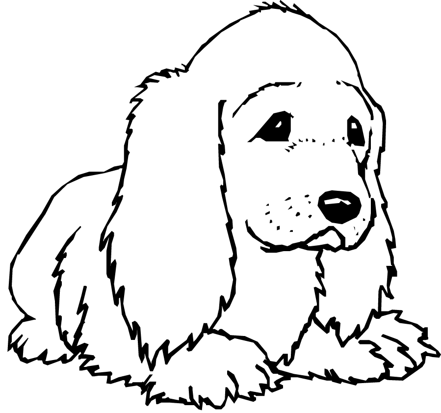 Coloring page: Dog (Animals) #6 - Free Printable Coloring Pages