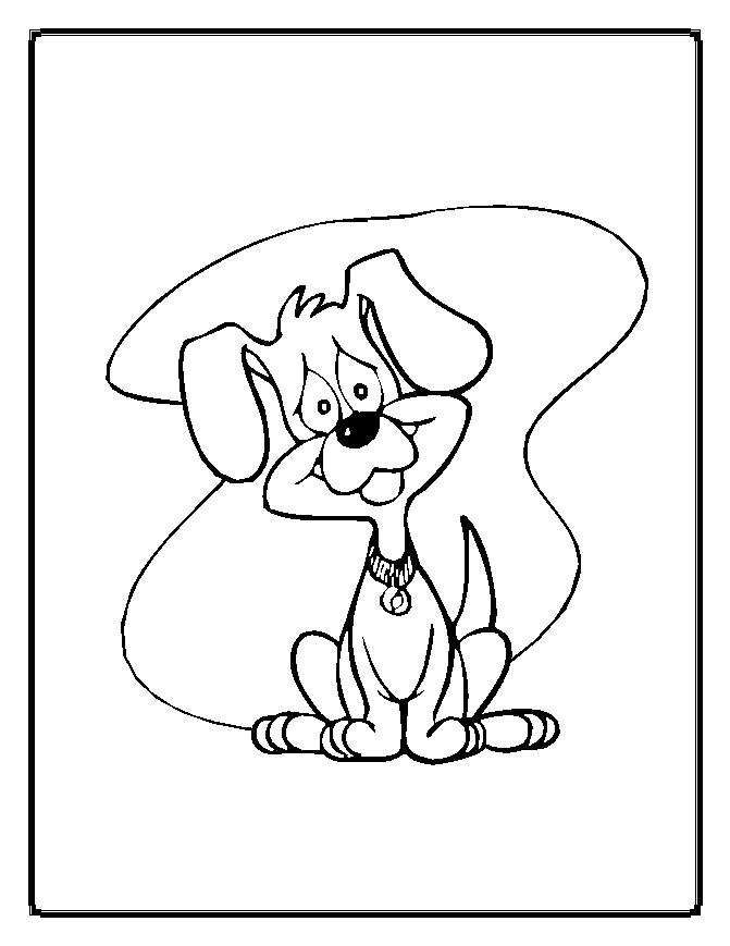 Coloring page: Dog (Animals) #63 - Free Printable Coloring Pages