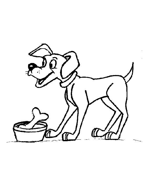 Coloring page: Dog (Animals) #67 - Free Printable Coloring Pages
