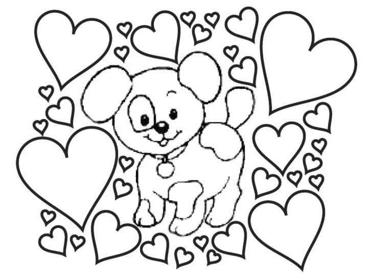 Coloring page: Dog (Animals) #71 - Free Printable Coloring Pages